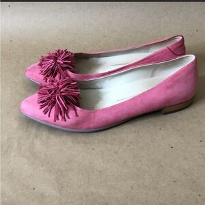 Ecco ballerina tinsel flats